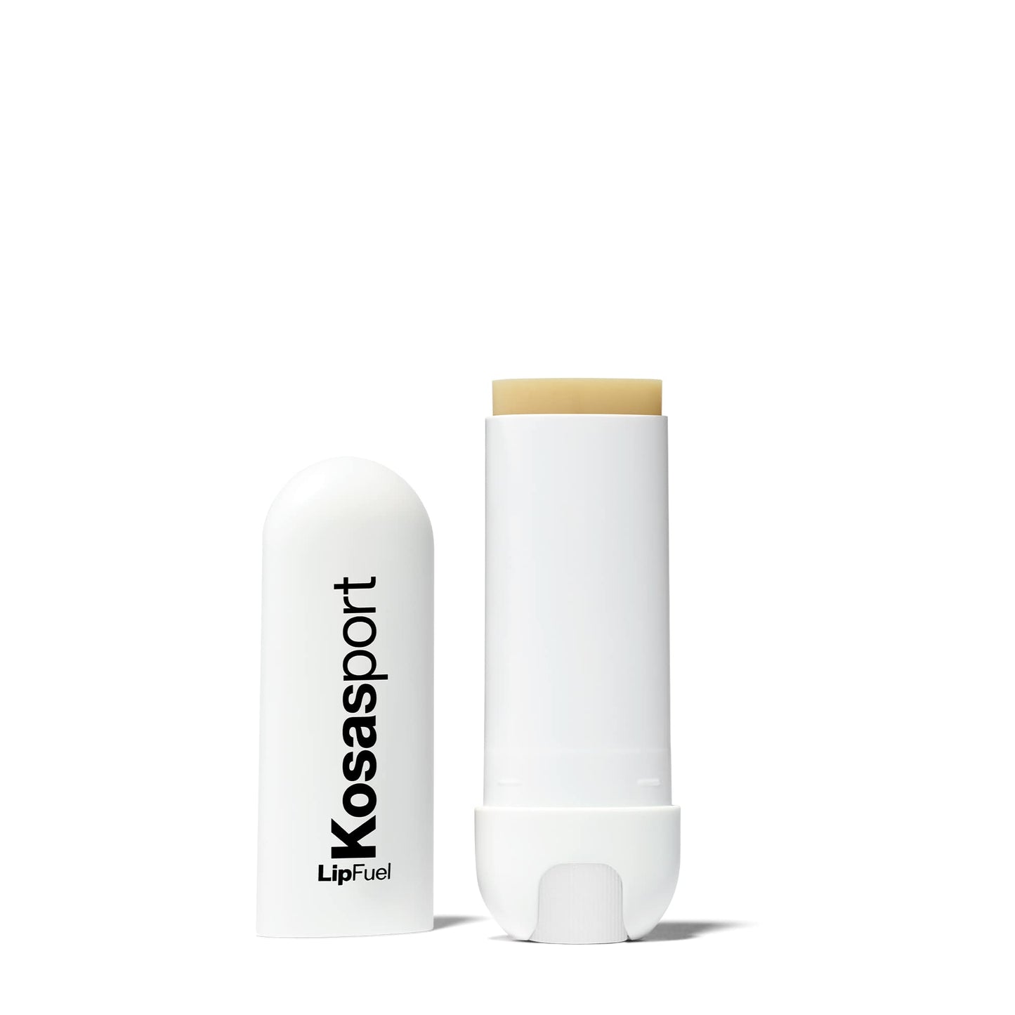 Kosas LipFuel Lip Balm – Hydrating Tinted Lip Balm with Hyaluronic Acid & Konjac, Nourishing Lip Care, Smooth Glossy Finish, Baseline