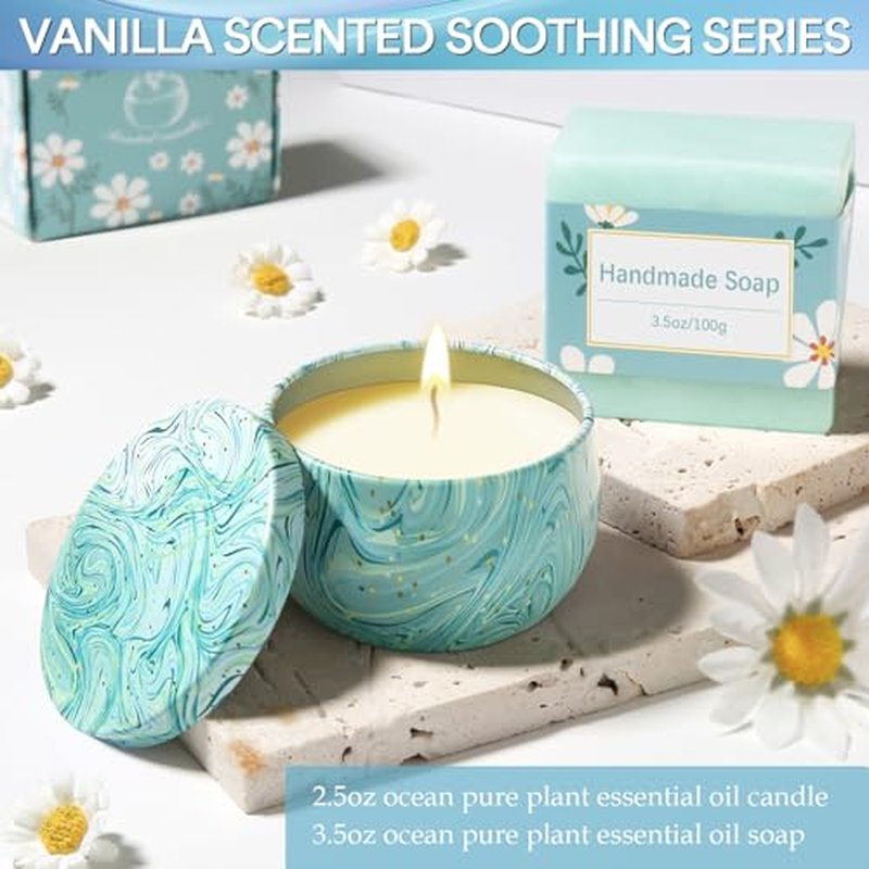 Self Care Gifts for Women, Get Well Soon Gifts Basket Care Package, Birthday Gifts Box for Women, Relaxing Bath Spa Gifts Set, Thinking of You Feel Better Gift for Her Mom Best Girl Friend Sister Wife