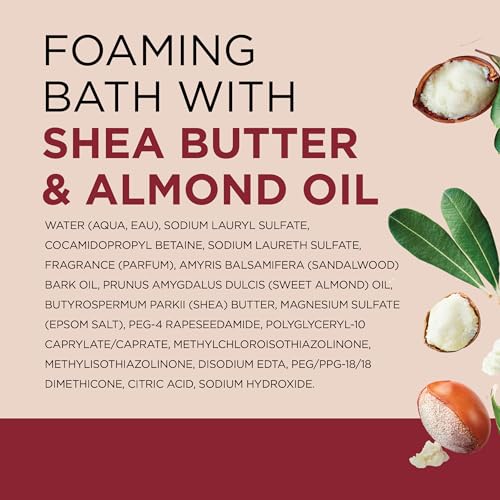 Dr Teal's Foaming Bath with Pure Epsom Salt, Shea Butter & Almond Oil, 62.5 fl oz