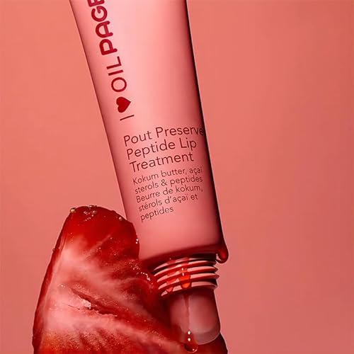 Pout Preserve Peptide Lip Treatment Collection, 4 Scented Shades, Citrus Sunshine, Strawberry Sorbet, Blood Orange Saritz, Cocoa Creme,Moisturizing and nourishing (03)
