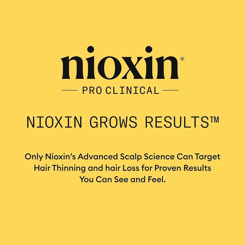 Nioxin Scalp & Hair Thickening System Kit - Boost Density for Natural, Colored & Damaged Hair | 3-Month Supply with Niacinamide & Biotin