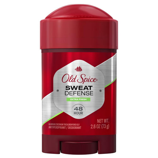 Old Spice Sweat Defense Antiperspirant & Deodorant for Men, 24/7 Ultimate Sweat Protection, Long Lasting Scent, Soft Solid, Swagger with Cedarwood Scent, 2.6 oz