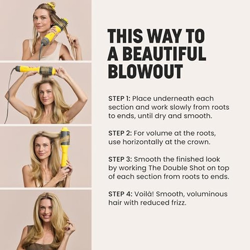 Drybar Blow-Dryer Shot Collection | Faster Blowouts with Tons of Volume and Less Frizz | Choose The Barrel Size Best for Your Hair Length and Desired Style