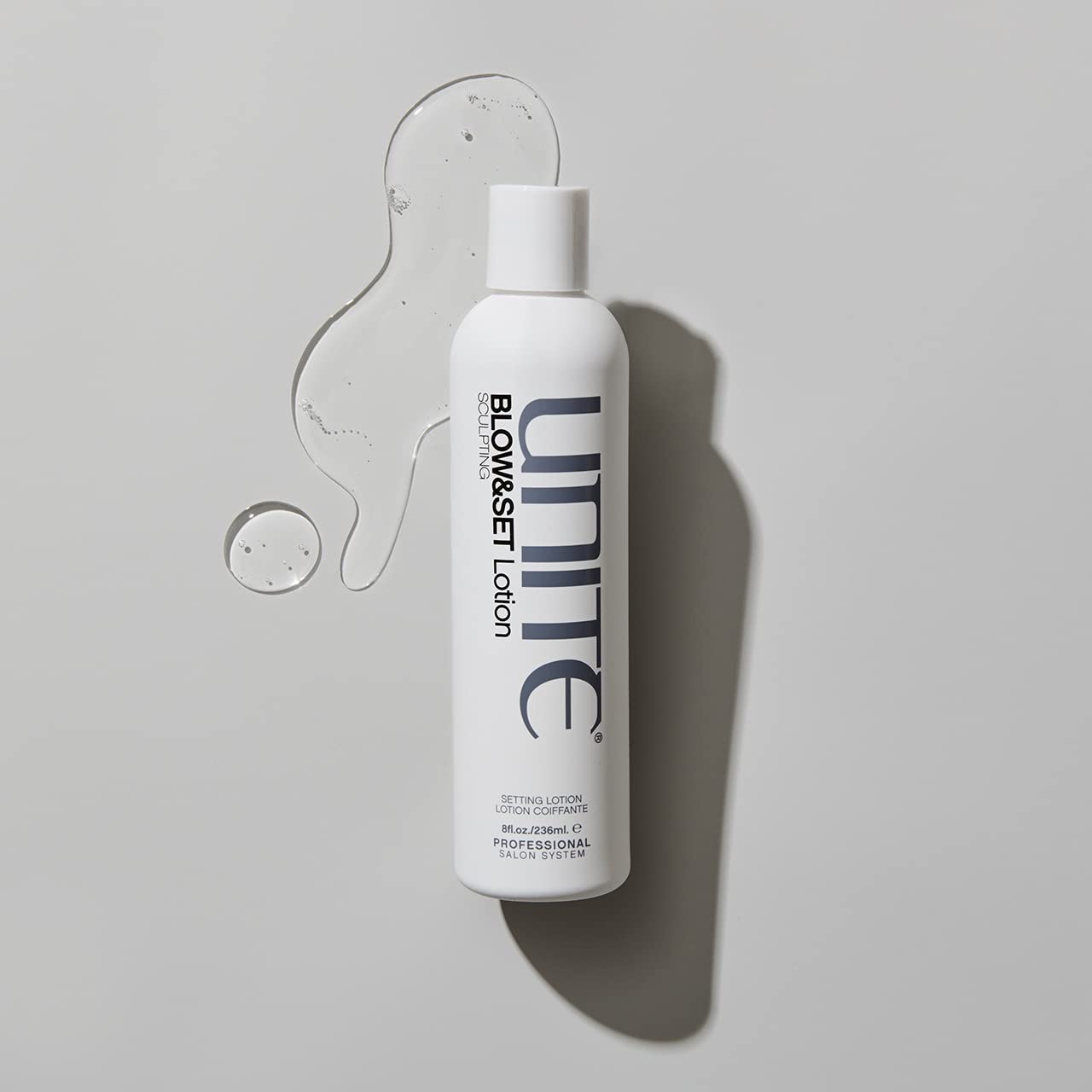 UNITE Hair – BLOW&SET Lotion – Heat-Activated Sculpting Lotion for Volume, Shape & Soft Flexible Hold – UV & Thermal Protection – 8 Fl Oz