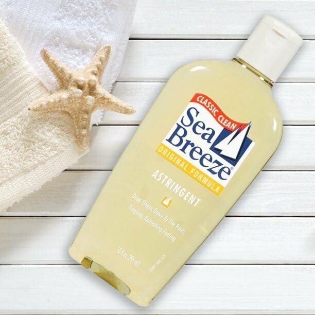 Sea Breeze Astringent | Original Formula 10 Ounce (295ml) - 3 Pack for Clear Skin