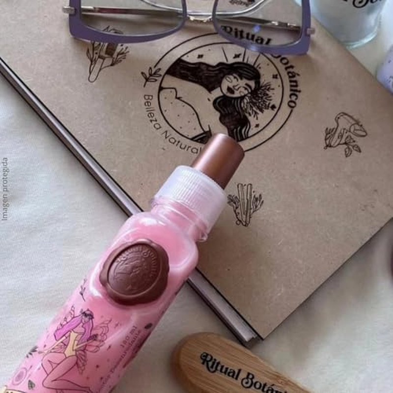 Hair Perfume - DUO Protector Termico para Cabello, Desenredante y Control Frizz Con Feromonas, Protecci?n Solar - Ritual Seducci?n y Ritual Tentaci?n Floral y Frutal 120ML - Leave in Conditioner Spray