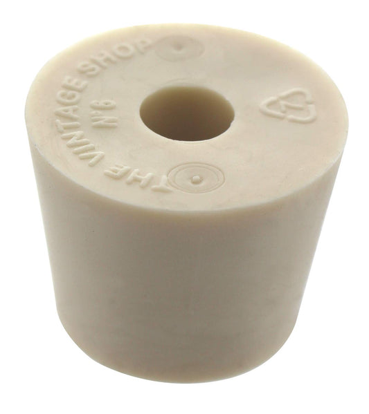 Craft A Brew HOZQ8-040 Brewcraft 1 X #6 Rubber Stopper Airlock Hole