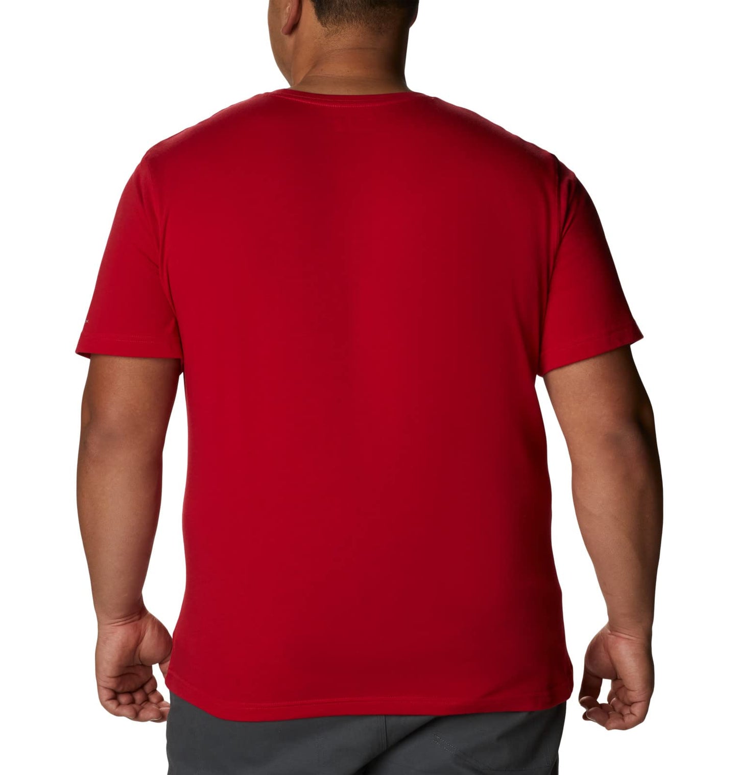 Columbia Mens Thistletown Hills Short Sleeve T-Shirt, Mountain Red, 2X