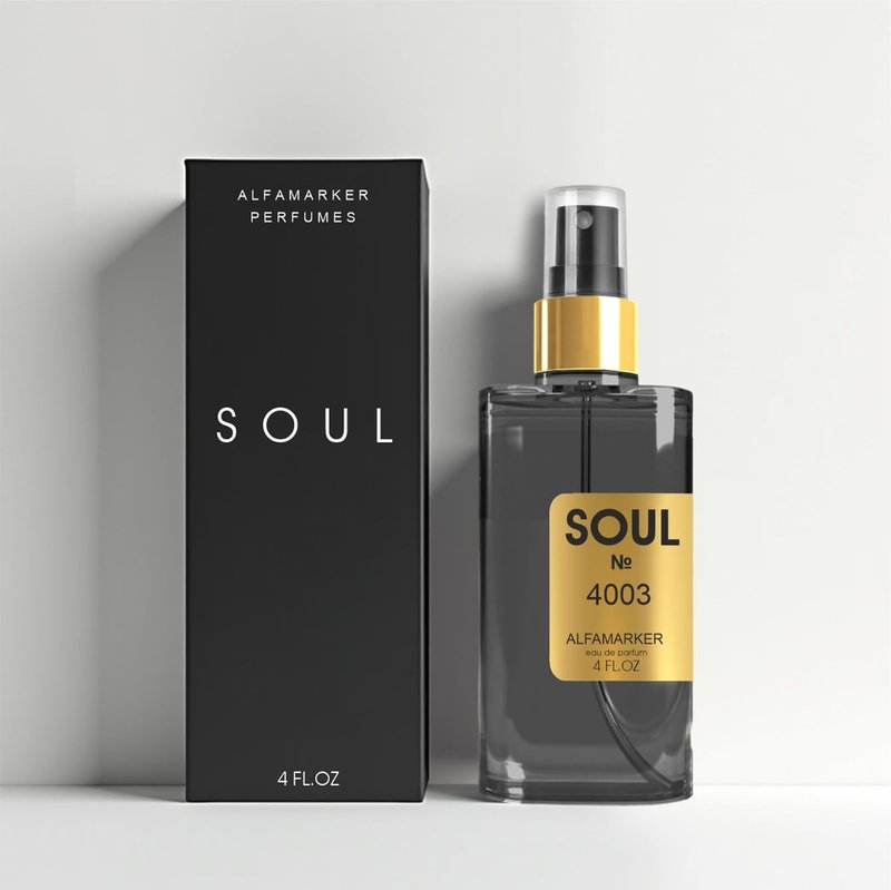 ALFAMARKER SOUL №3501 Love and don't worry – Perfume for Women | Long Lasting Eau de Parfum Spray 4.0 Fl Oz / 120ml | Boutique-Inspired Oriental Sweet Women’s Fragrance (4 Fl Oz, Liquid Cherry)