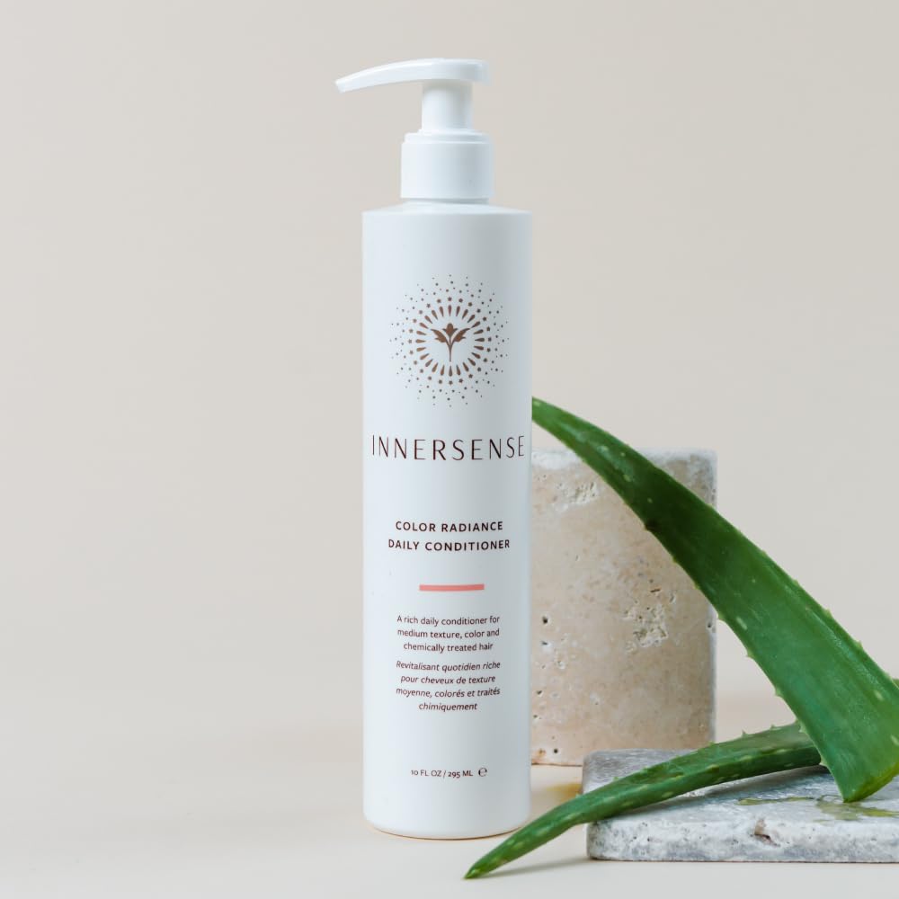 INNERSENSE Organic Beauty - Natural Color Radiance Daily Conditioner | Non-Toxic, Cruelty-Free, Clean Haircare (10 fl oz | 295 ml)