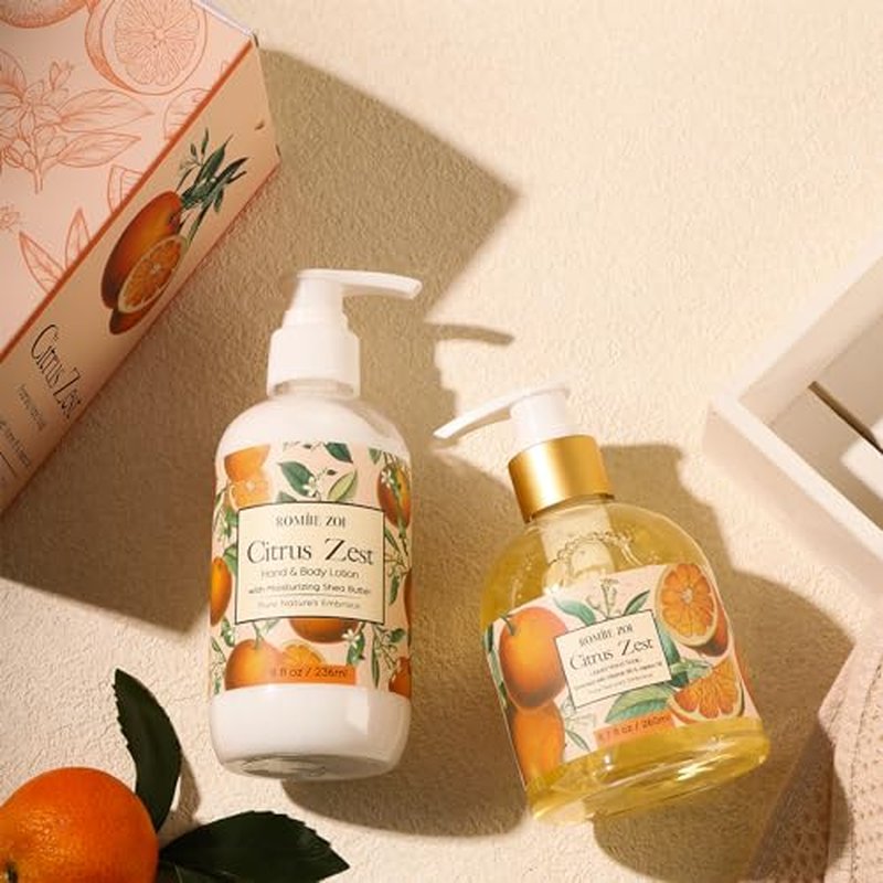 ROMIIE ZOI Daily Hand & Body Lotion with Moisturizing Shea Butter - Citrus - 236 ML / 8 FL OZ
