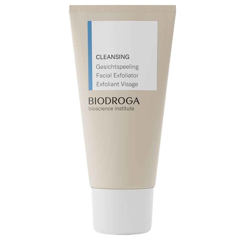 Biodroga Cleansing Facial Exfoliator 1.8oz, with Black Forest Complex - Panthenol - Jojoba Beads - NO Mineral Oil, Silicones, Parabens, Color, Animal Ingredients, Gluten, Lactose