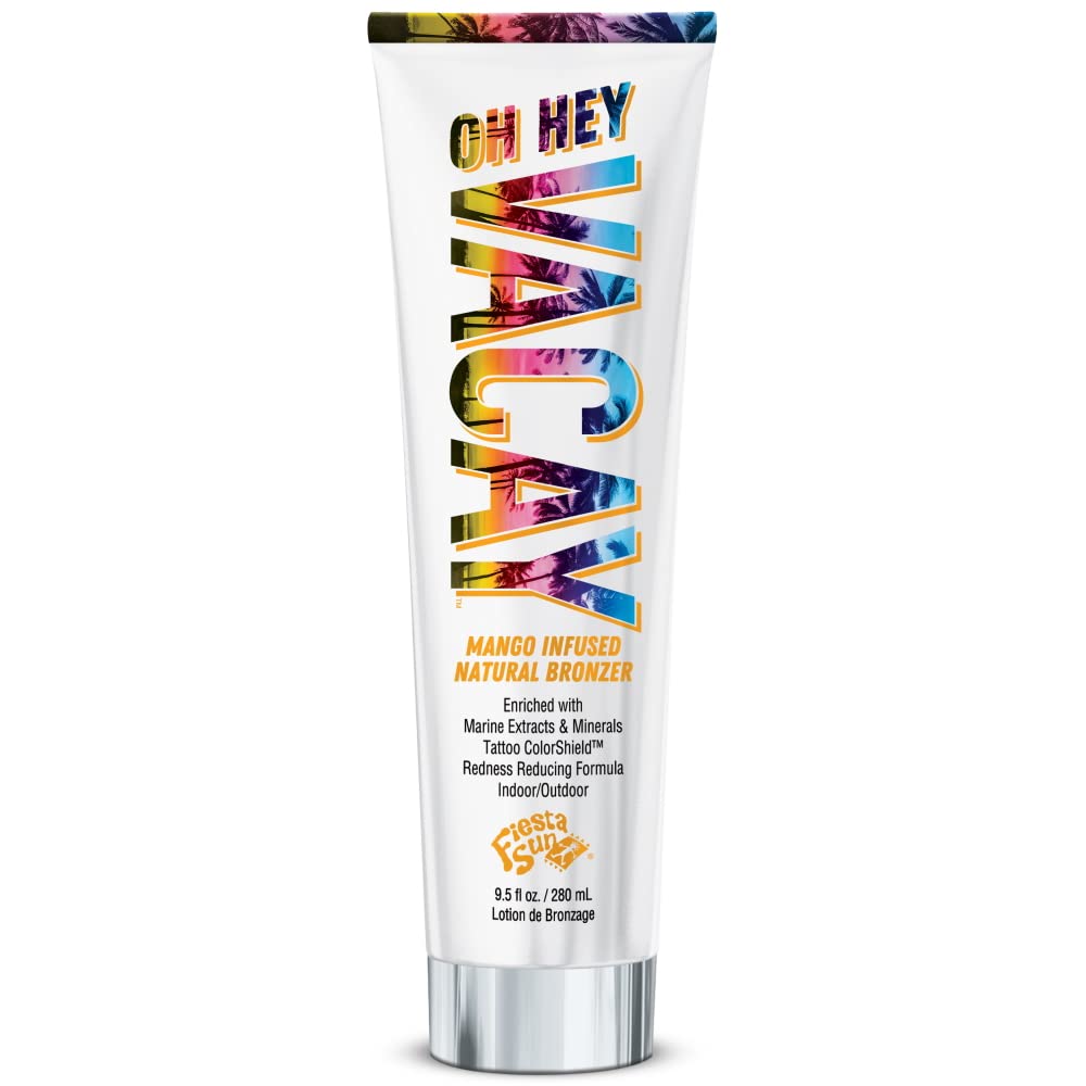 Mango Infused Natural Streak-Free Bronzer - Fiesta Sun 9.5oz for a Sun-Kissed Glow