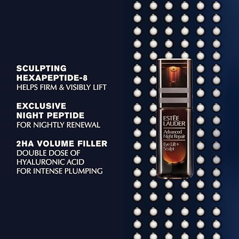 Est?e Lauder Advanced Night Repair Eye Lift + Sculpt | Eye Cream with 2HA Volume Filler & Hexapeptide-8, 0.5 Fl Oz