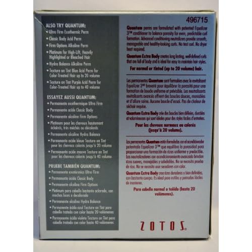 Quantum - Extra Body Acid Perm 3 Pack