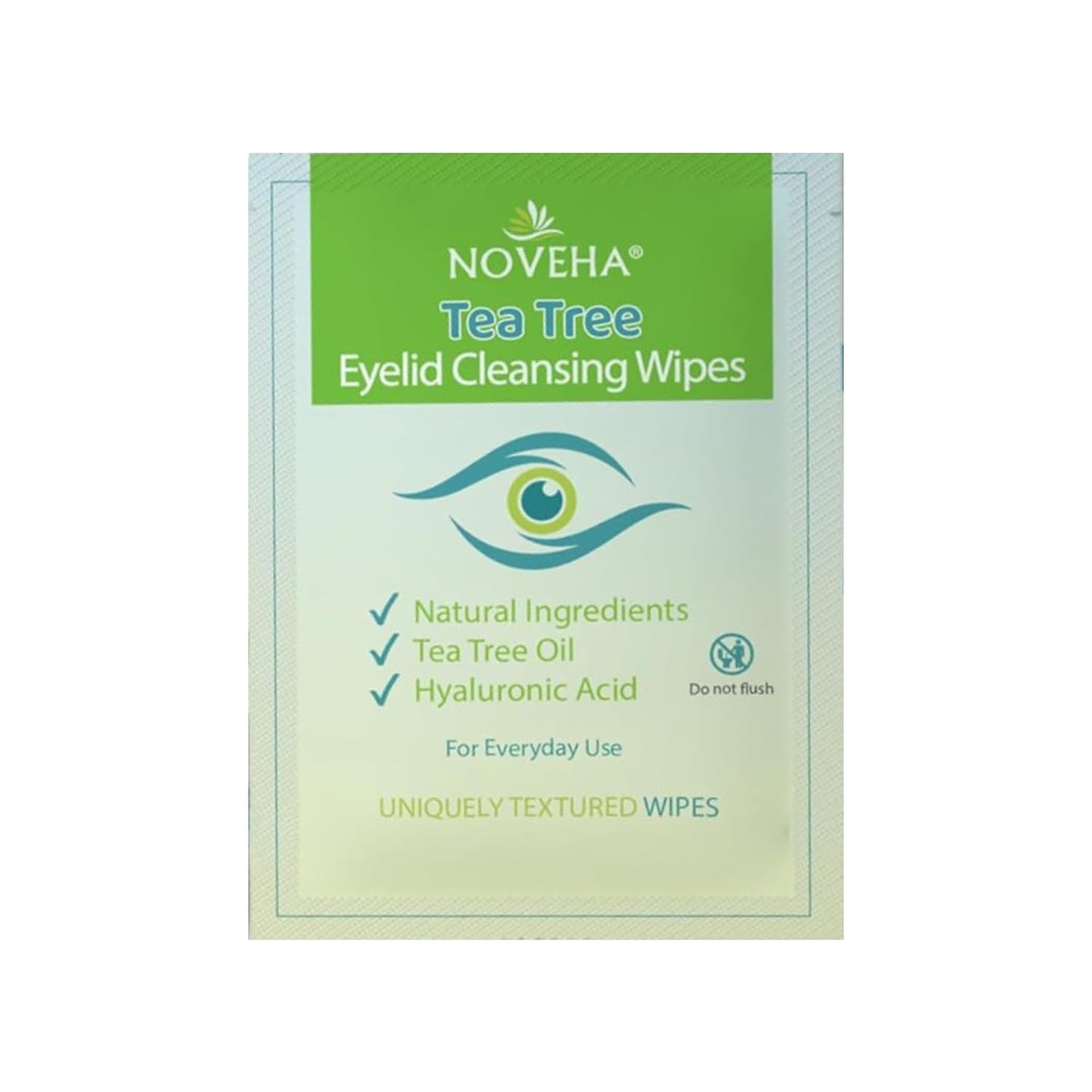 Eyelid & Lash Hygiene Bundle - Tea Tree Oil Wipes (60 Ct) + Hypochlorous Acid Spray (4oz) | Gentle Cleanser for Styes & Dry Eyes