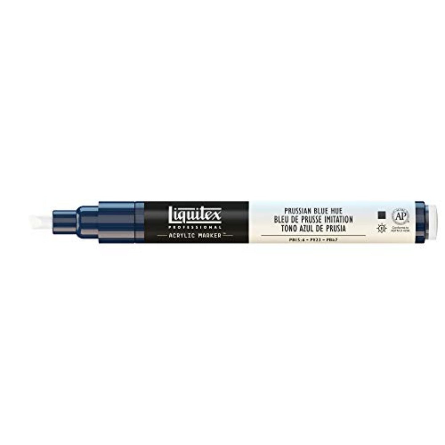 Liquitex Professional Fine Paint Marker, 2-4mm, Prussian Blue Hue