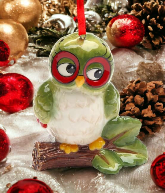 Cosmos Gifts 10903 Owl on Branch Ornament, 3-Inch