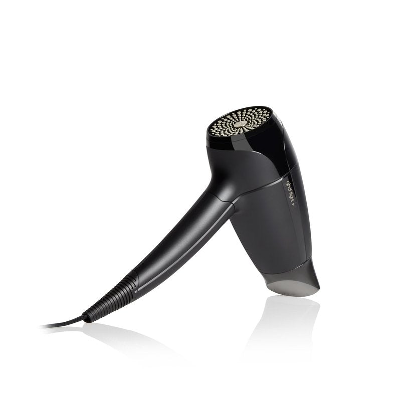 ghd Flight+ Travel Hair Dryer ― 1300w Professional Portable Hair Volumizer, Suitcase Friendly, Lightweight, Powerful, and Compact Blow Dryer with Luxurious Travel Case ― Black