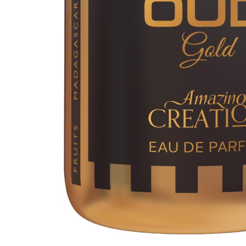 Amazing Creation Amber Oud Gold Eau de Parfum, 3.4 Fl Oz / 100ml, Unisex