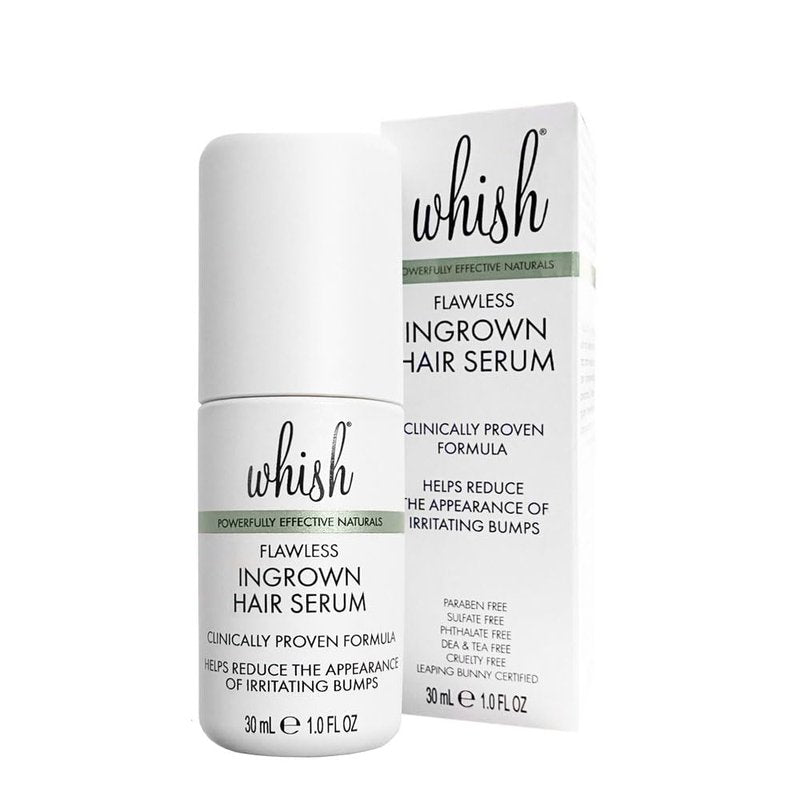 Whish Flawless Post Wax & Shave Serum, 1 Fl Oz After Shave Bottle