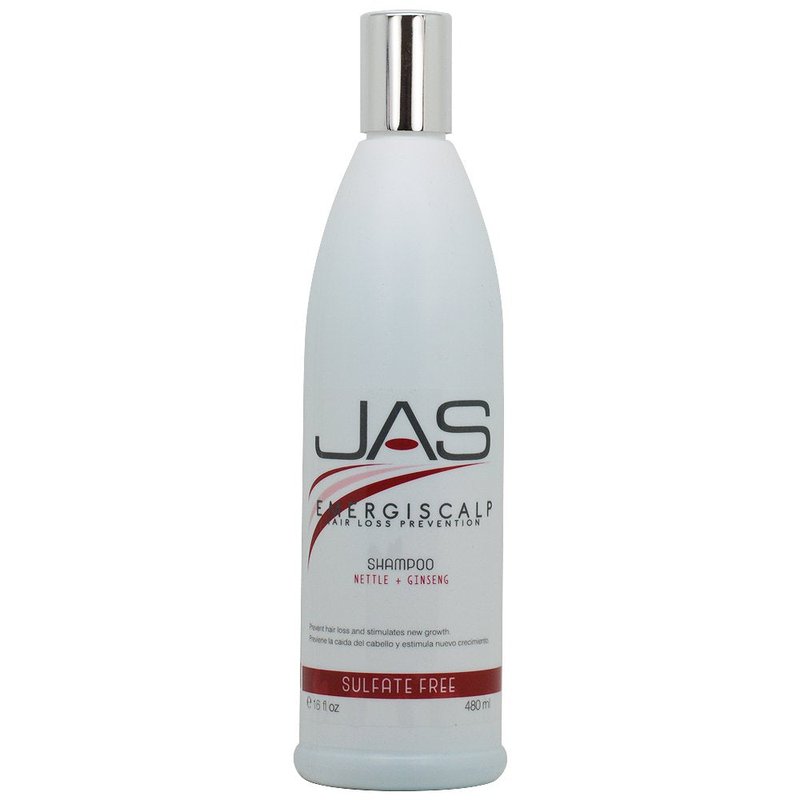 JAS Emergiscalp Hair Loss Prevention Shampoo Nettle + Ginseng 16 Oz "Free Starry Sexy Kiss Lip Plumping 10 Ml"