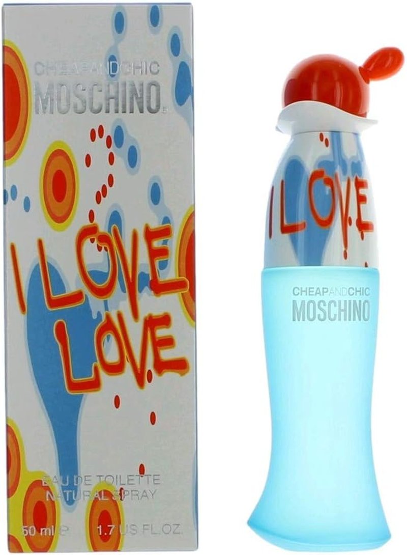 Moschino I Love Love - Women's EDT Spray | 1.7 Oz Citrus Floral Fragrance