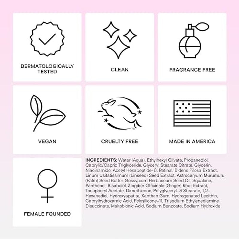 Retinal Skin Restoring Serum with 0.1% Retinal, Bio Retinol, Peptides & Niacinamide, Face Serum for Anti-Aging, Fine Lines & Hyperpigmentation