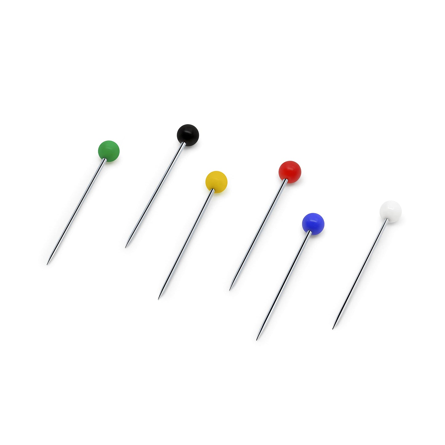 Dritz 36 Color Ball Pins, 1-1/16-Inch (100-Count)