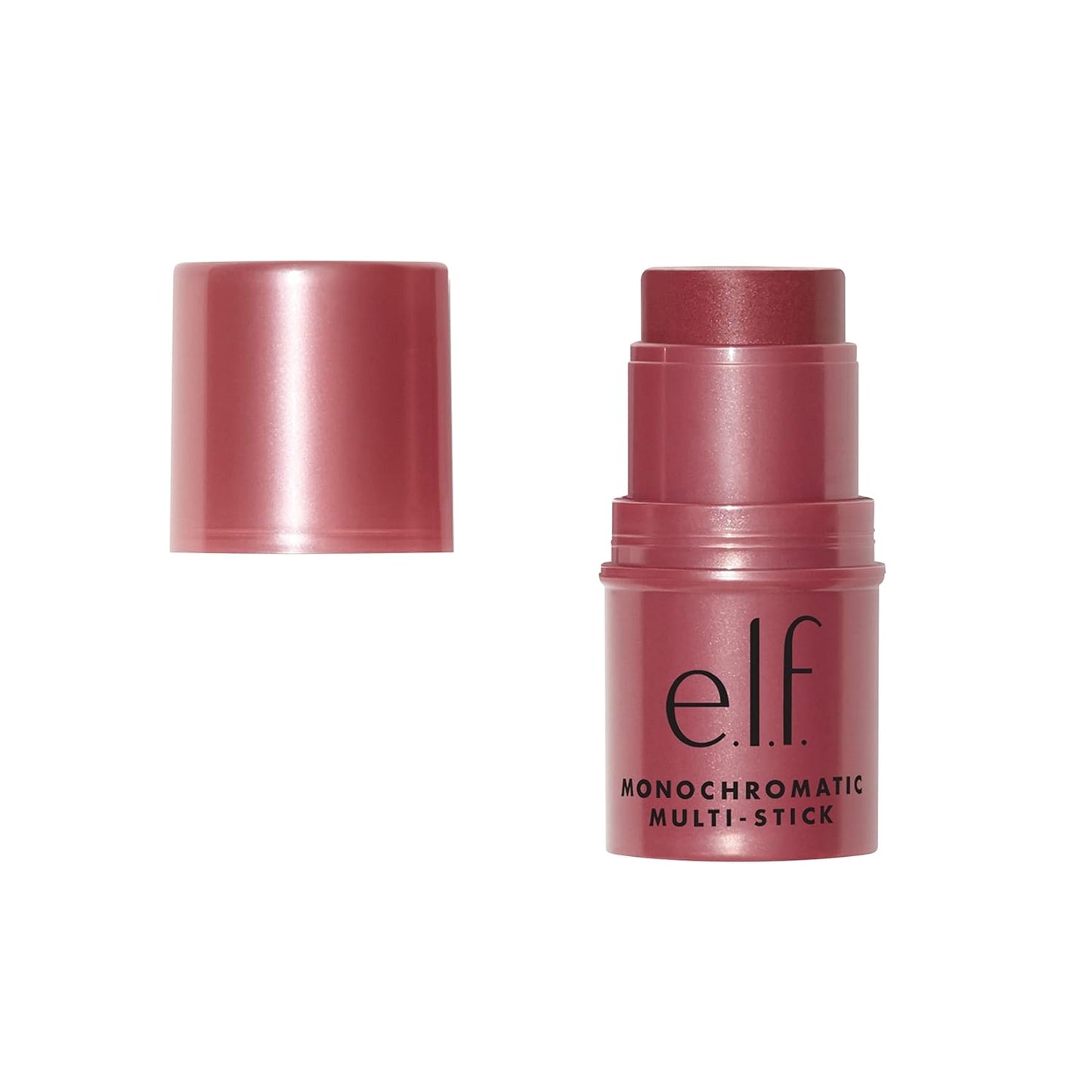 e.l.f. Monochromatic Multi Stick, Luxuriously Creamy & Blendable Color, For Eyes, Lips & Cheeks, Glowing Mango, 0.17 Oz