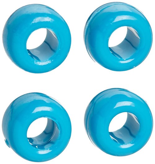 The Beadery 6 by 9mm Barrel Pony Bead, Dark Turquoise, 900-Pieces