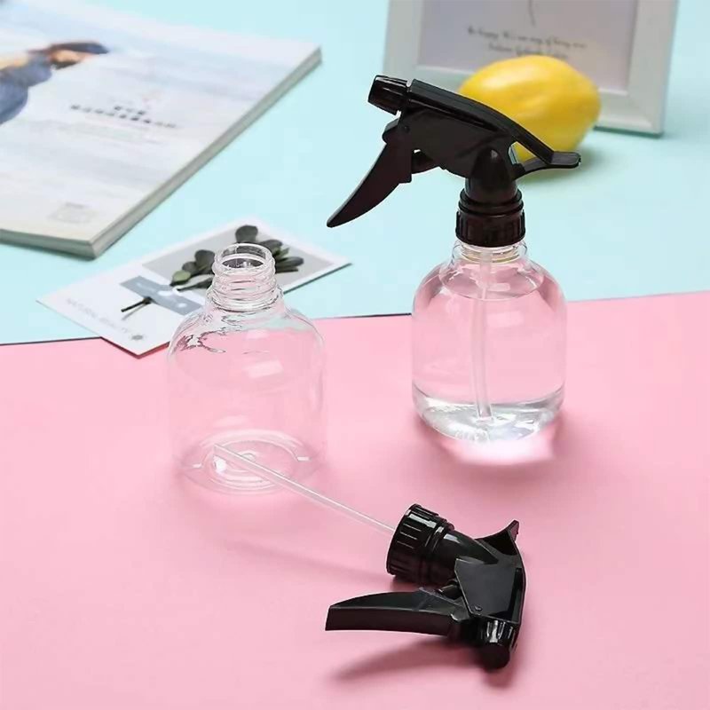 Merkaunis 20 PCS 8 oz Spray Bottle Clear Plastic Spray Bottles with Adjustable Nozzle Empty Plastic Spray Bottle Bulk Water Spray Bottles for Kitchen,Beauty, Hair and Cleaning