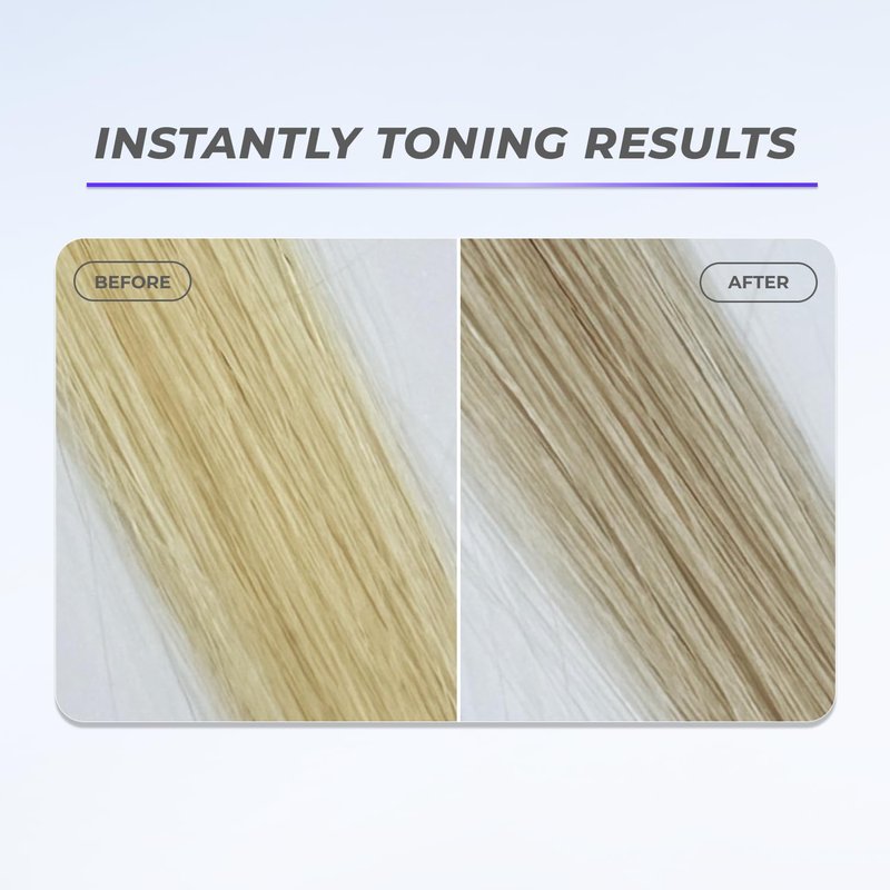 XMONDO Hair Supernova Blonde Toning Leave-In Foam, Vegan Formula Hair Toner Foam for Reducing Brassy and Yellow Tones on Blonde, Highlighted, and Gray Colors, 6.7 Fl. Oz