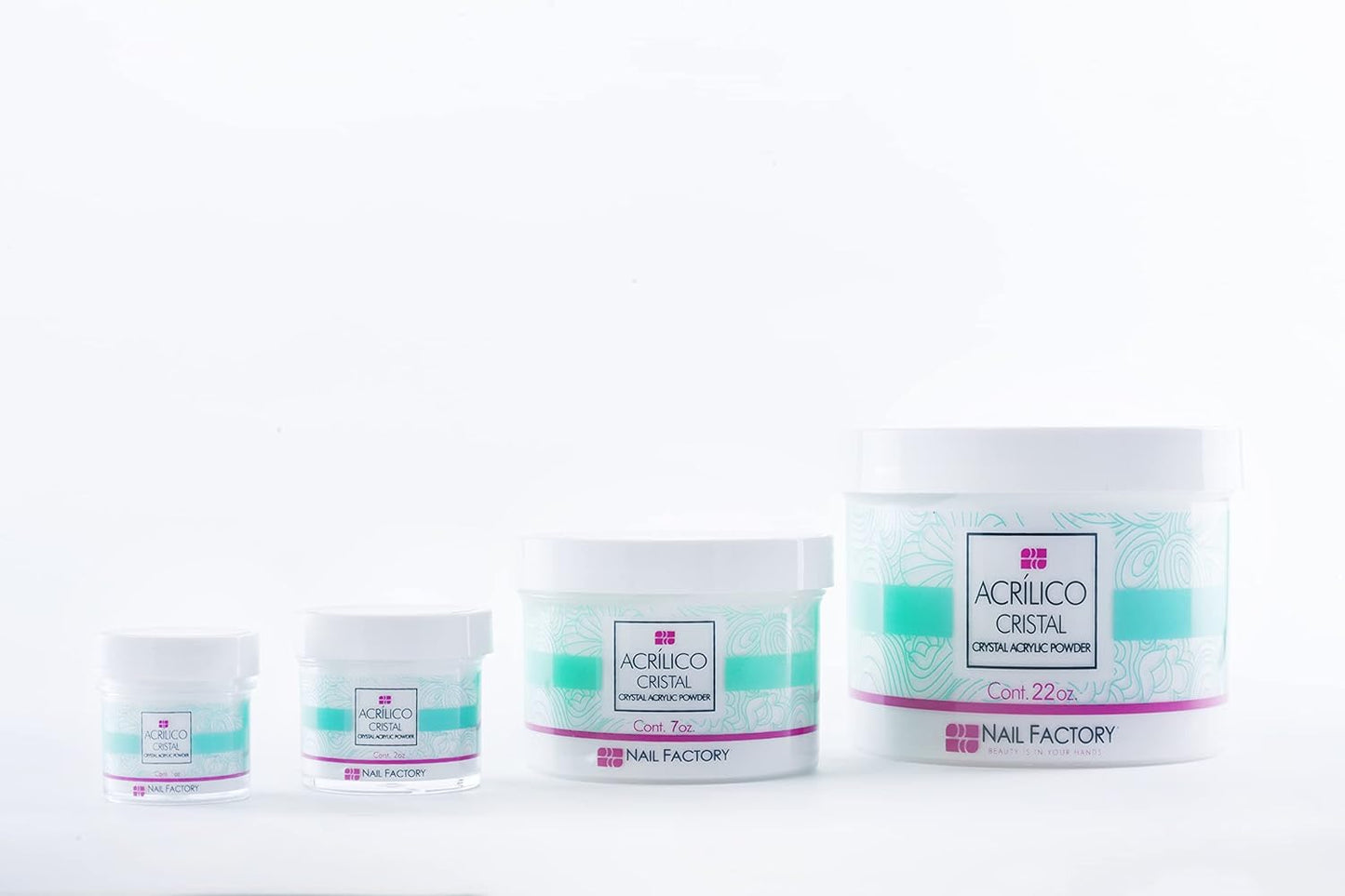 Professional Grade Clear Acrylic Powder - 7 oz for Sculpting & Building Nails