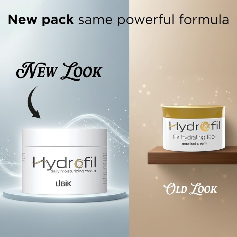 Hydrofil Moisturizing Cream for Hydrating Feel, 500ml