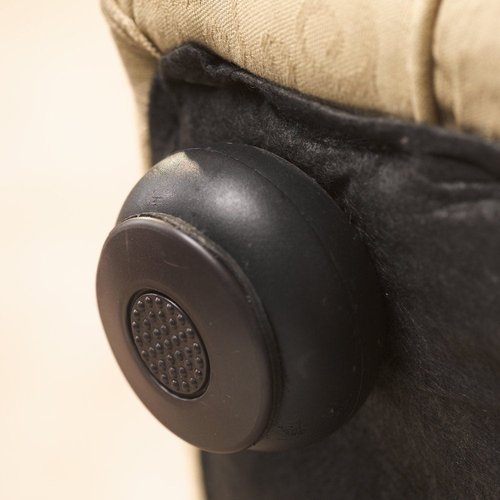 SoftTouch Self-Stick Heavy Duty Non-Slip Surface Grip Pads - (4 pieces), 2-1/2" Round - Brown