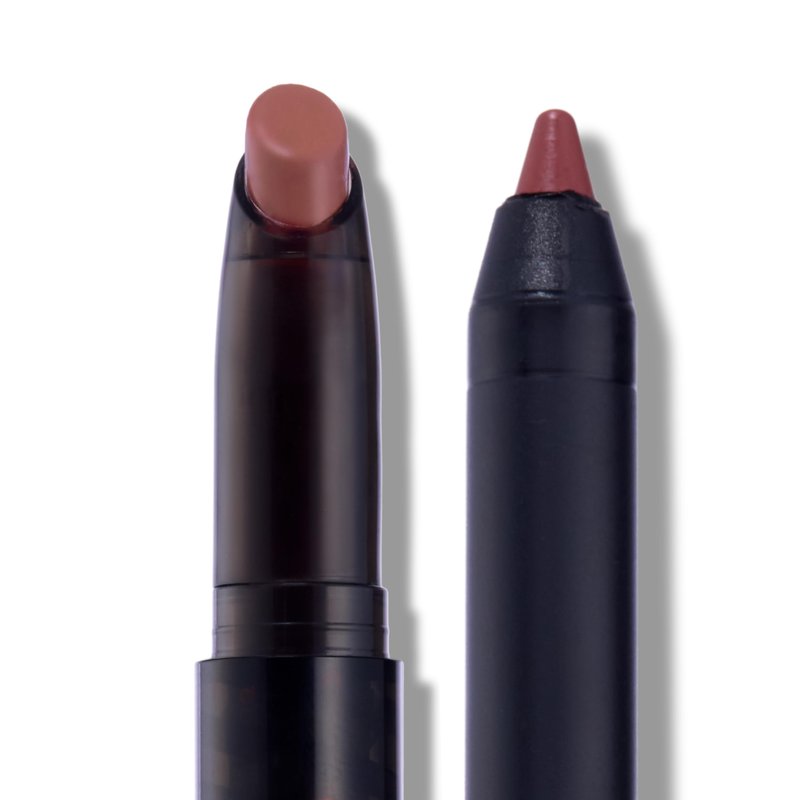 ColourPop x The Twilight Saga Eclipse Lip Kit - Pinky Nude Lip Combo with Lippie Stix Lipstick + Lippie Pencil - Long Lasting, Ultra-Pigmented Cream Finish - Opposites Attract (2 Count)