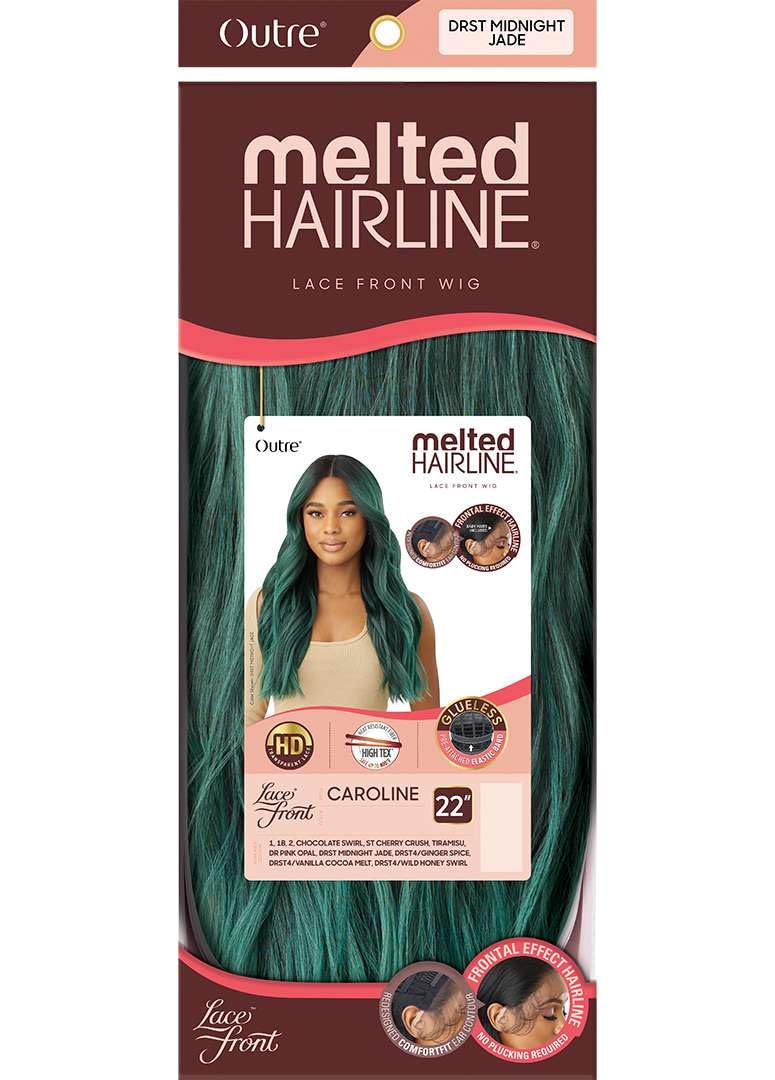 Outre Lace Front Wig - Melted Hairline - Caroline (JET BLACK 1)
