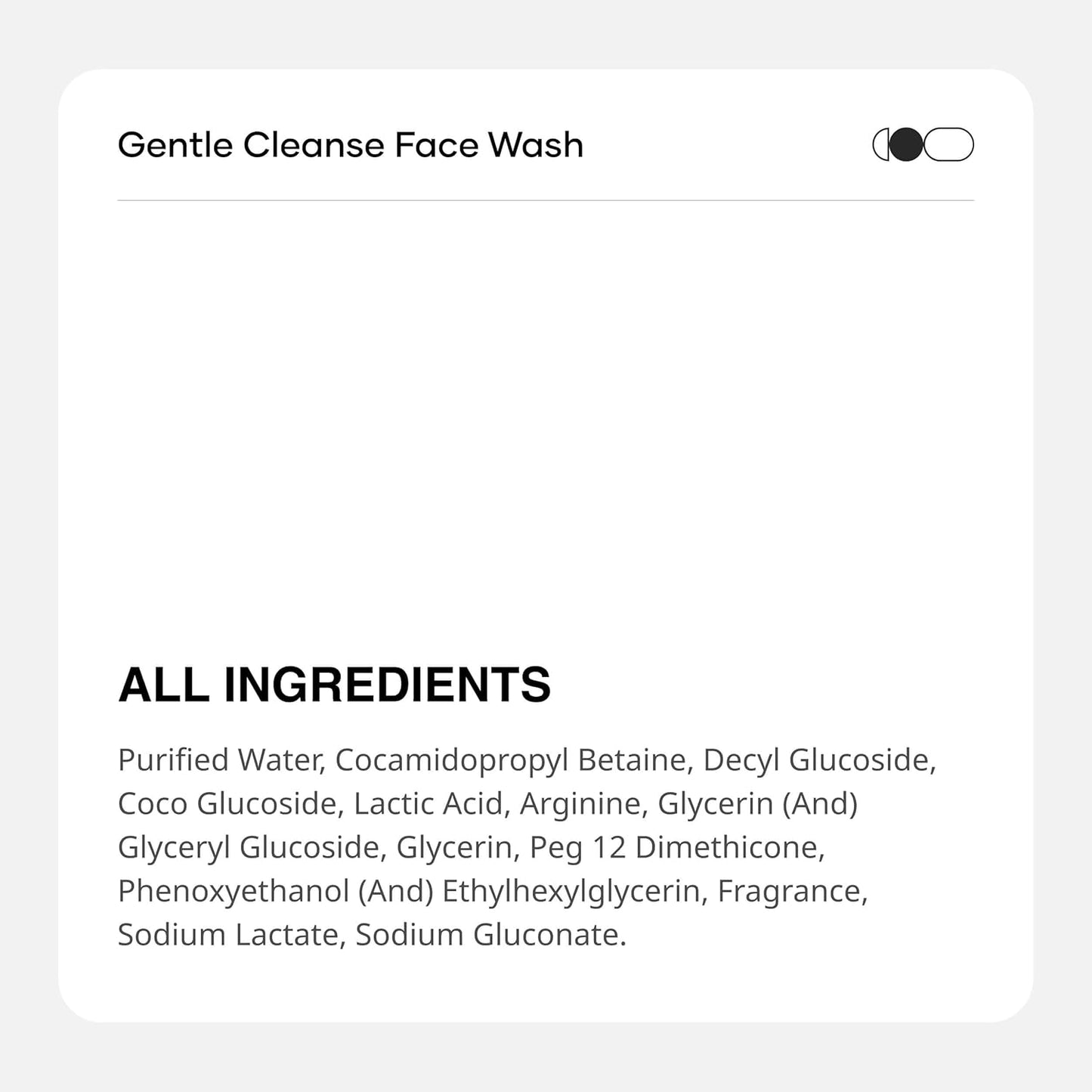 Brightening Face Wash with Lactic Acid AHA - Gentle Cleanse Foam for All Skin Types | 3.38 fl oz