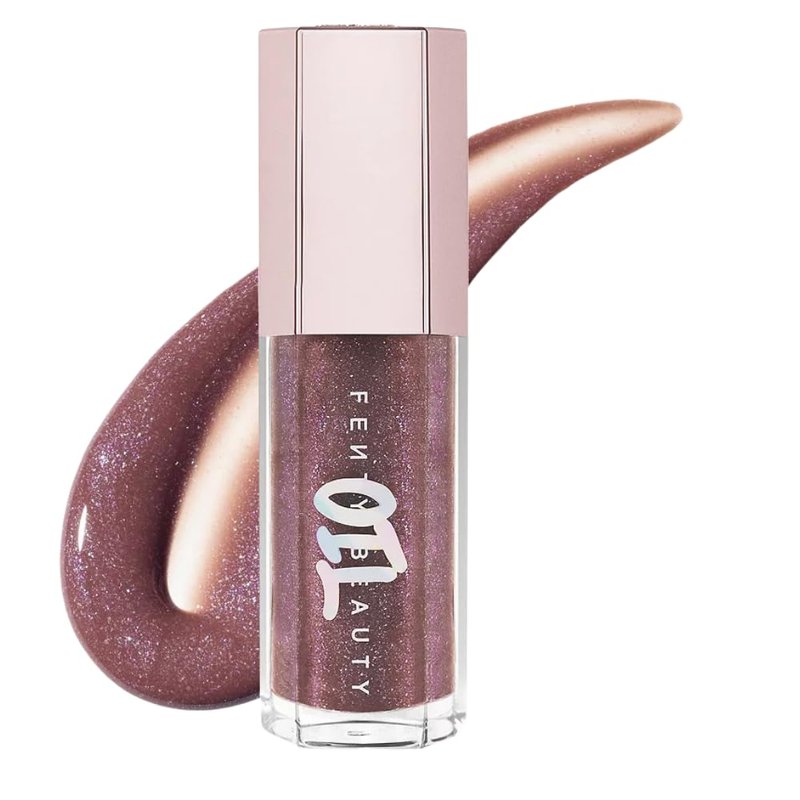 Fenty Beauty Gloss Bomb Luminizing Lip Oil - Rose Amber | 0.3 oz Moisturizing Lip Gloss