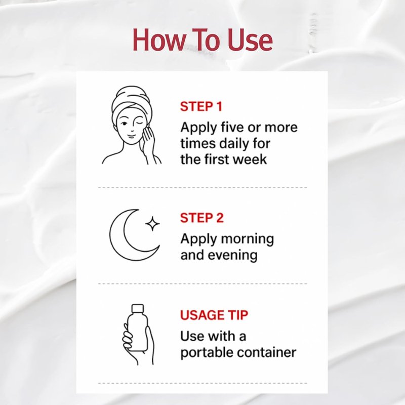 Alpha Skin Barrier Cream - Moisturizing Lotion for Dry, Sensitive Skin | 80ml Face & Body Care