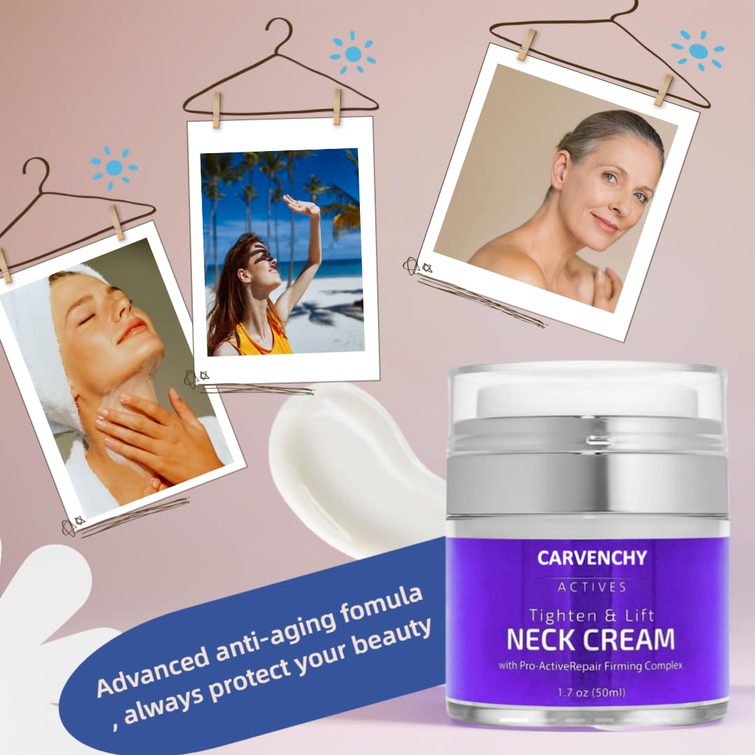 Neck Firming Cream - Age-Defying Hydration for Smooth Skin | 1.7 fl. oz | All Skin Types