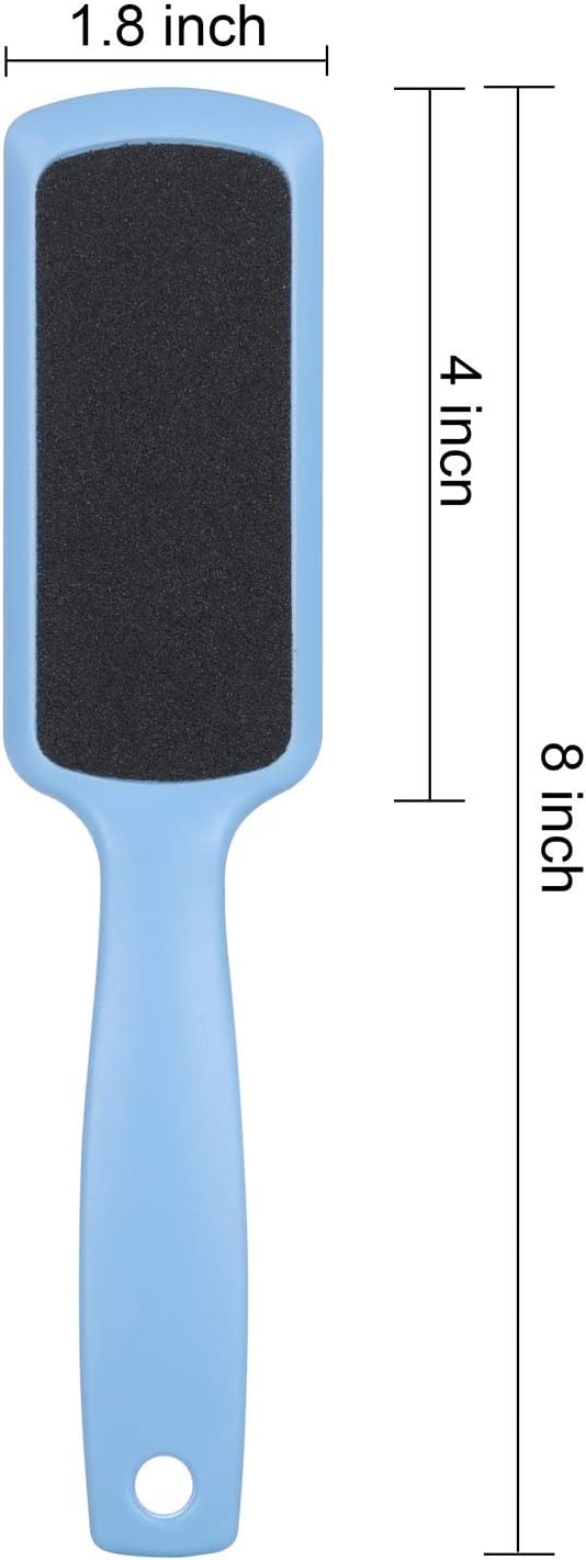 3 Pieces Colossal Foot Files Kit Foot Scrubber Foot Rasp and Double-Sided Heel Files Pedicure Tools Callus Remover Stainless Steel Feet Scraper Foot Grater for Dead Skin
