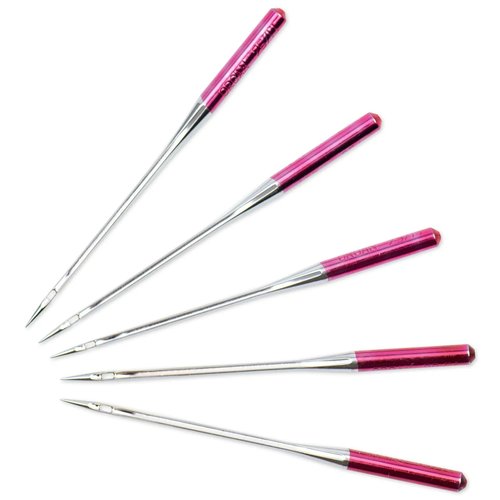 Prym Embroidery Sewing Machine Needles, Sizes 11 & 14 (No. 75 + 90), 5 PC