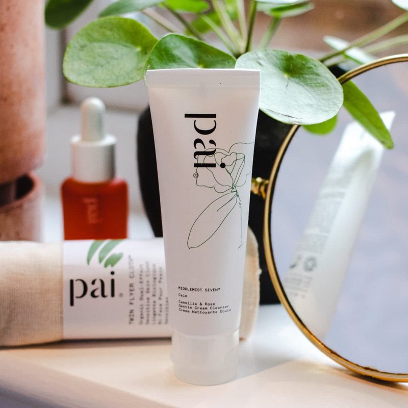Pai Skincare - The Twin Flyer Organic Dual-Effect Face Cloth | Natural, Vegan, Sensitive Skincare (3 Pack)