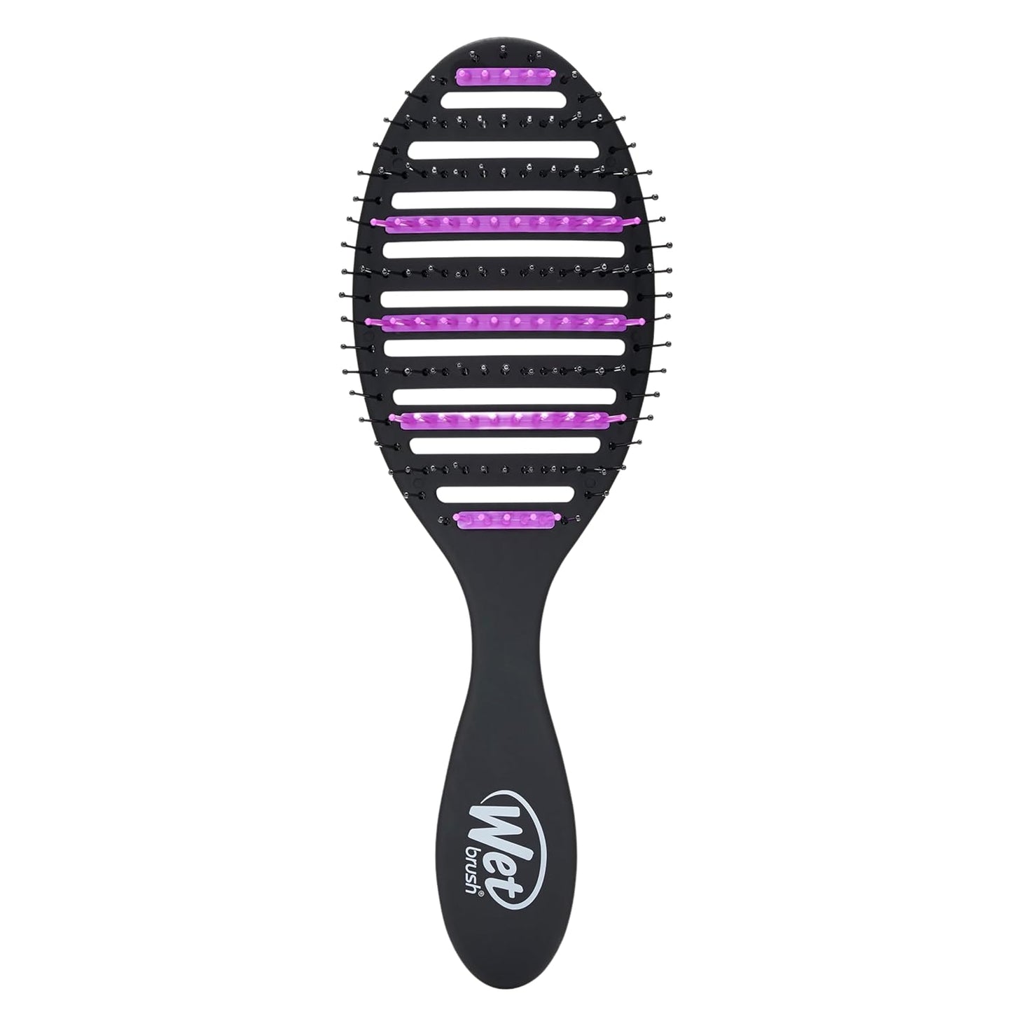 Wet Brush Speed Dry Hair Brush - Pink - Vented Design and Ultra Soft HeatFlex Bristles Are Blow Dry Safe With Ergonomic Handle Manages Tangle and Uncontrollable Hair - Pain-Free
