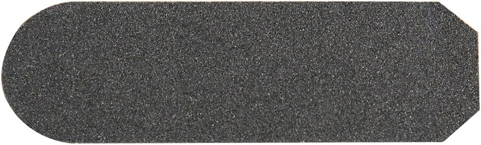 ForPro Professional Collection Stainless Steel Pedi File Refill, 180 Grit, White, EZ-Strip Peel Pedicure Refill Pads, 1.25” W x 4” L, 50-Count