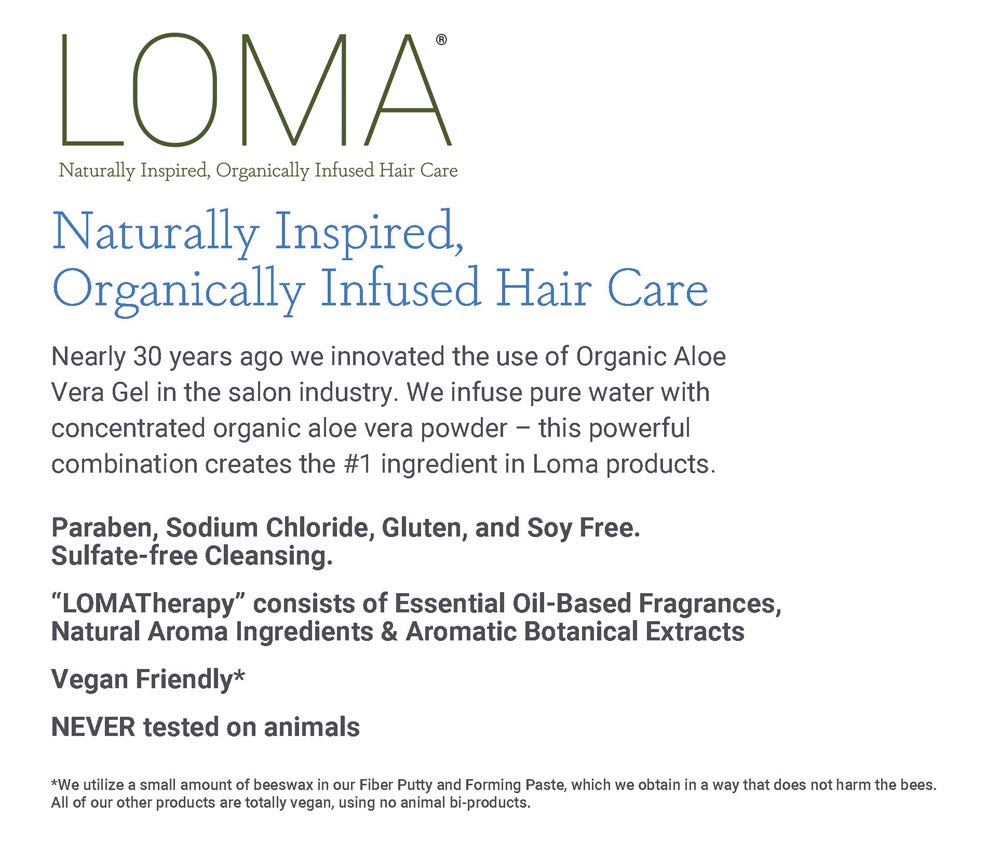Loma Violet Conditioner - Sulfate, Gluten & Paraben Free | 12 Ounce Size