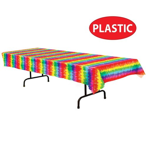 Beistle Tie-Dyed Tablecover