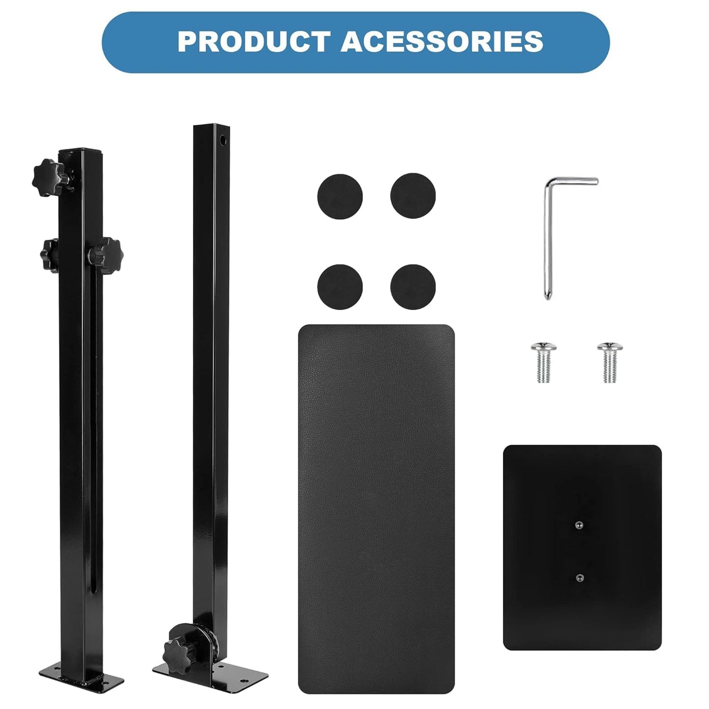 CAKMSMAO Square Tattoo Arm Rest Stand, Arm Rest Tattoo, Arm Rest for Tattooing, Adjustable Height and with PU Leathe